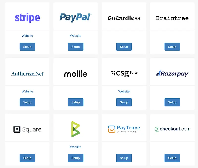 payment gateway